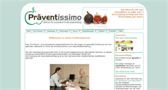 Desktop Screenshot of praeventissimo.at